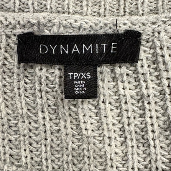 Dynamite Scallop Hem Sweater - Size XS - Picture 3 of 4